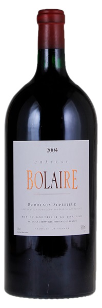 2004 Château Bolaire, 5.0ltr