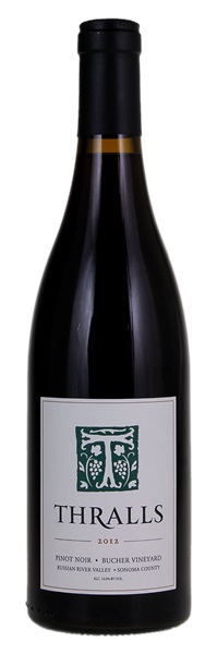 2012 Thralls Bucher Vineyard Pinot Noir, 750ml