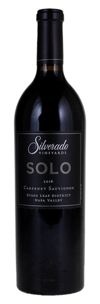 2016 Silverado Vineyards Solo Cabernet Sauvignon, 750ml
