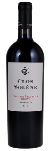 2017 Clos Solène Hommage a nos Pairs Reserve, 750ml