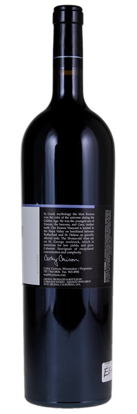 2013 Corison Kronos Vineyard Cabernet Sauvignon, 1.5ltr