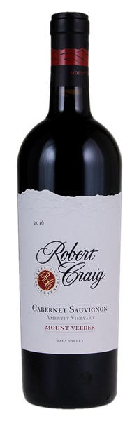 2016 Robert Craig Amentet Vineyard Cabernet Sauvignon, 750ml