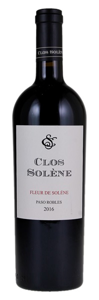 2016 Clos Solène Fleur de Solène, 750ml