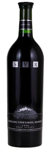 1994 Sterling Vineyards Reserve Red Table Wine (SVR), 750ml
