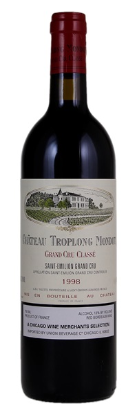 1998 Château Troplong-Mondot, 750ml