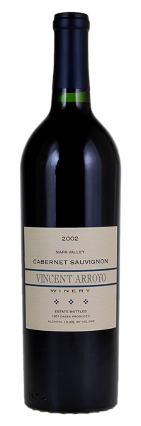 2002 Vincent Arroyo Cabernet Sauvignon, 750ml