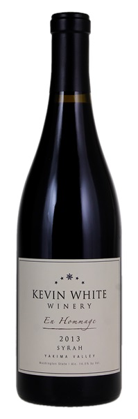 2013 Kevin White Winery En Hommage Syrah, 750ml