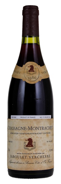 1986 Jaboulet-Vercherre Chassagne-Montrachet Rouge, 750ml