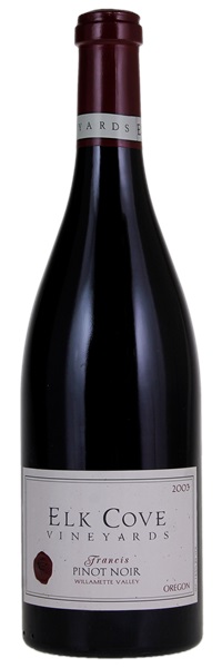 2003 Elk Cove Vineyards Francis Pinot Noir, 750ml