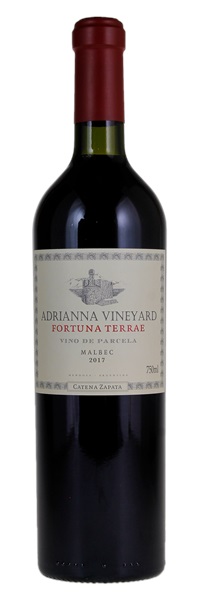 2017 Bodega Catena Zapata Adrianna Vineyard Fortuna Terrae Malbec, 750ml
