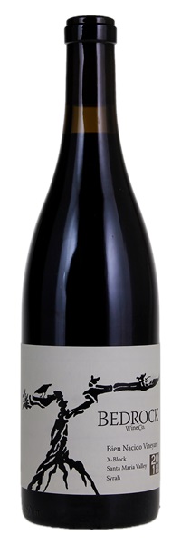 2018 Bedrock Wine Company Bien Nacido Vineyard  X Block Syrah, 750ml
