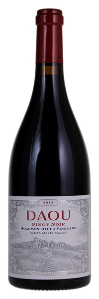 2018 Daou Solomon Hills Vineyard Pinot Noir, 750ml