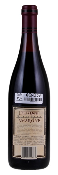 1975 Bertani Recioto della Valpolicella Amarone Classico Superiore, 750ml