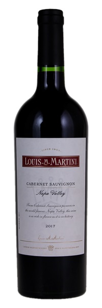 2017 Louis M. Martini Napa Valley Cabernet Sauvignon, 750ml