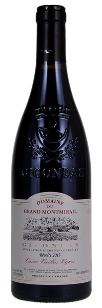 2013 Domaine du Grand Montmirail Gigondas Cuvee Vieilles Vignes, 750ml