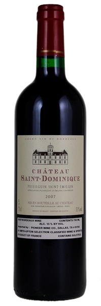 2007 Château Saint-Dominique, 750ml