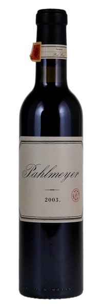 2003 Pahlmeyer, 375ml
