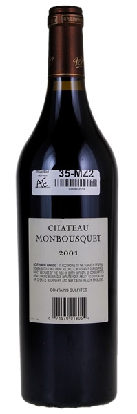2001 Château Monbousquet, 750ml