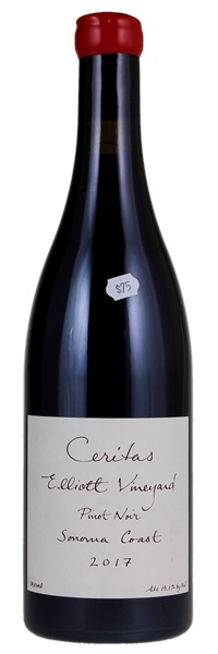 2017 Ceritas Elliott Vineyard Pinot Noir, 750ml