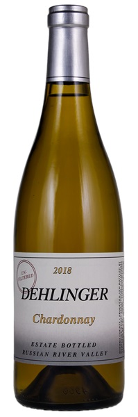 2018 Dehlinger Unfiltered Estate Chardonnay, 750ml