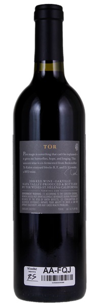 2018 TOR Kenward Family Wines Pure Magic Beckstoffer To Kalon BFD, 750ml