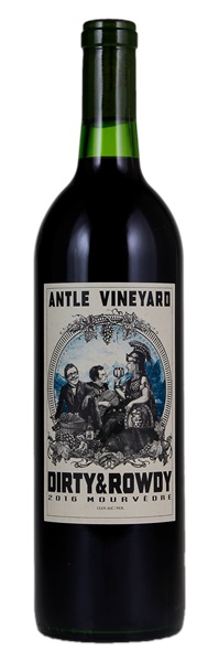 2016 Dirty & Rowdy Family Winery Antle Vineyard Mourvedre, 750ml