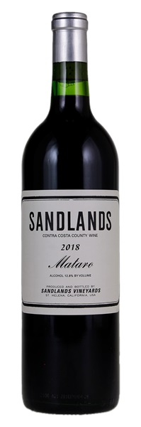2018 Sandlands Vineyards Contra Costa Mataro, 750ml