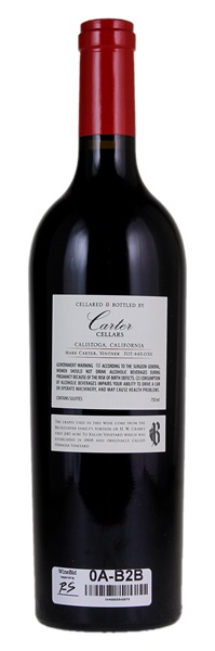 2018 Carter Cellars Beckstoffer To Kalon Vineyard The Three Kings Cabernet Sauvignon, 750ml