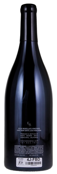 2016 Kosta Browne Rosella's Vineyard Pinot Noir, 1.5ltr