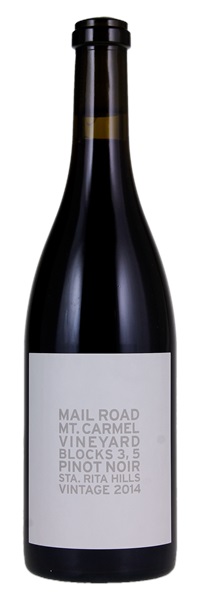 2014 Mail Road Wines Mt. Carmel Vineyard Blocks 3,5 Pinot Noir, 750ml