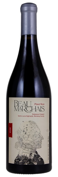 2019 Beau Marchais Soberanes Vineyard Pinot Noir, 750ml