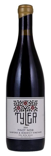 2016 Tyler Winery Sanford & Benedict Vineyard Pinot Noir, 750ml