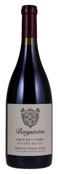 2017 Bergstrom Winery Winery Block Pinot Noir, 750ml
