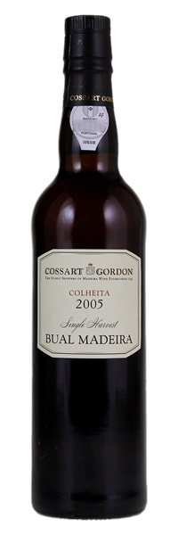 2005 Cossart Gordon Bual Madeira, 500ml