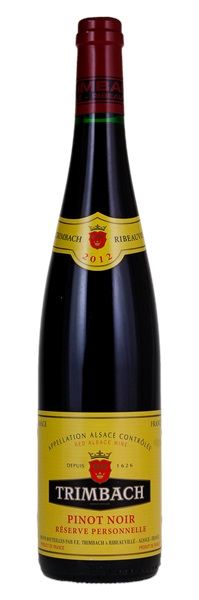 2012 Trimbach Pinot Noir Reserve Personelle, 750ml