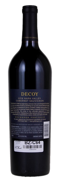 2018 Duckhorn Vineyards Decoy Limited Cabernet Sauvignon, 750ml