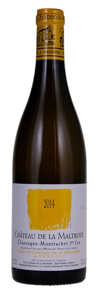 2014 Chateau de la Maltroye Chassagne Montrachet Clos du Chateau de la Maltroye Blanc, 750ml