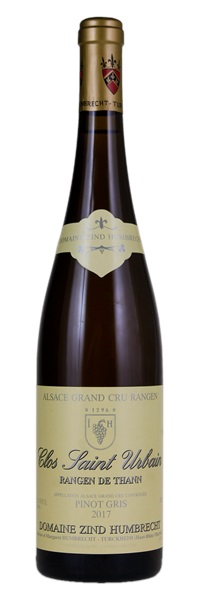 2017 Zind-Humbrecht Pinot Gris Rangen de Thann Clos St. Urbain, 750ml