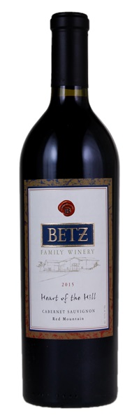 2015 Betz Family Winery Heart of the Hill Cabernet Sauvignon, 750ml