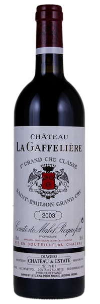 2003 Château La Gaffeliere, 750ml