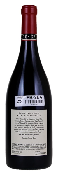 2015 Domaine Serene Grace Vineyard Pinot Noir, 750ml
