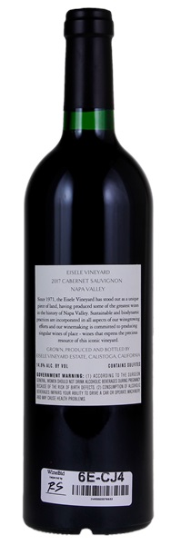 2017 Eisele Vineyard Cabernet Sauvignon, 750ml