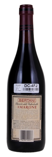 1979 Bertani Recioto della Valpolicella Amarone Classico Superiore, 750ml