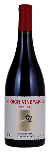 2018 Hirsch Vineyards Raschen Ridge Pinot Noir, 750ml