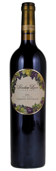 2001 Shadow Lace Vineyards Cabernet Sauvignon, 750ml
