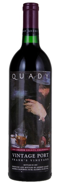 1985 Andrew Quady Frank's Vineyard Vintage Port, 750ml