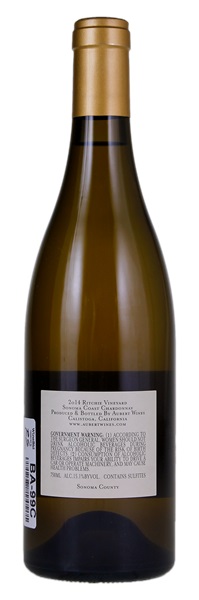 2014 Aubert Ritchie Vineyard Chardonnay, 750ml