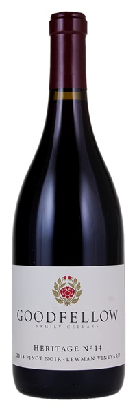2018 Goodfellow Lewman Vineyard Heritage No. 14 Pinot Noir, 750ml