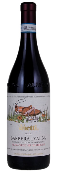 2016 Vietti Barbera d'Alba Scarrone Vigna Vecchia, 750ml