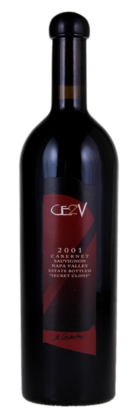 2001 Cosentino CE2V Secret Clone Cabernet Sauvignon, 750ml